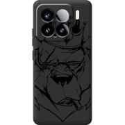Чорний чохол BoxFace Xiaomi 15 Bear King