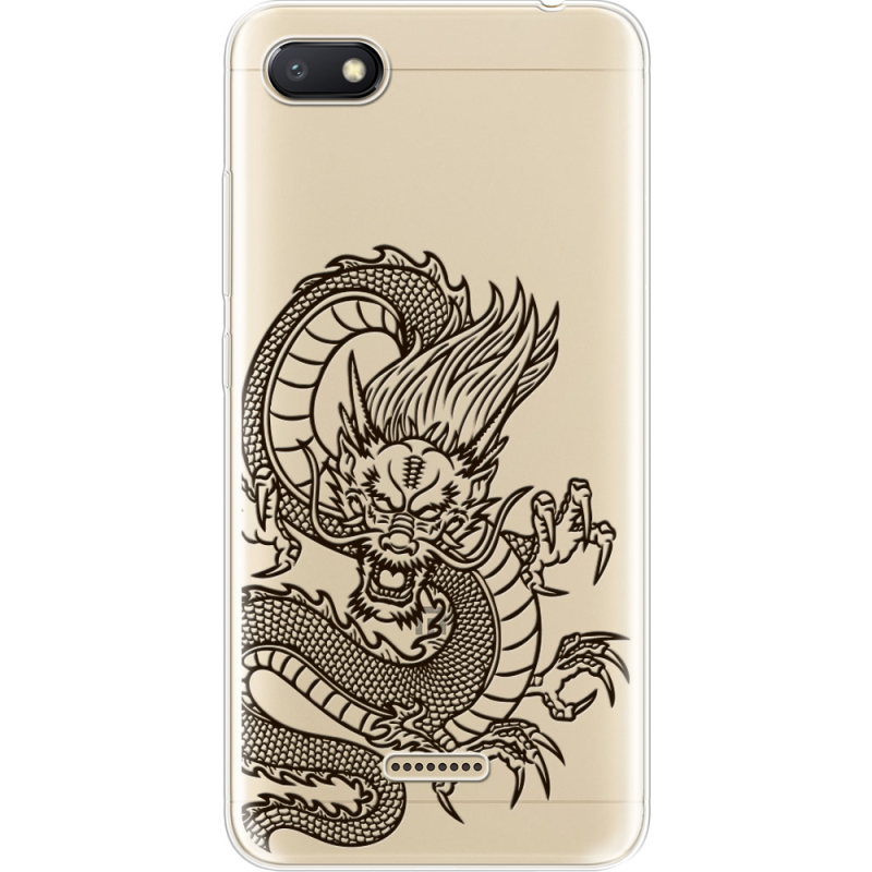 Прозрачный чехол Uprint Xiaomi Redmi 6A Chinese Dragon