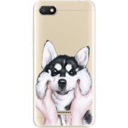 Прозрачный чехол Uprint Xiaomi Redmi 6A Husky