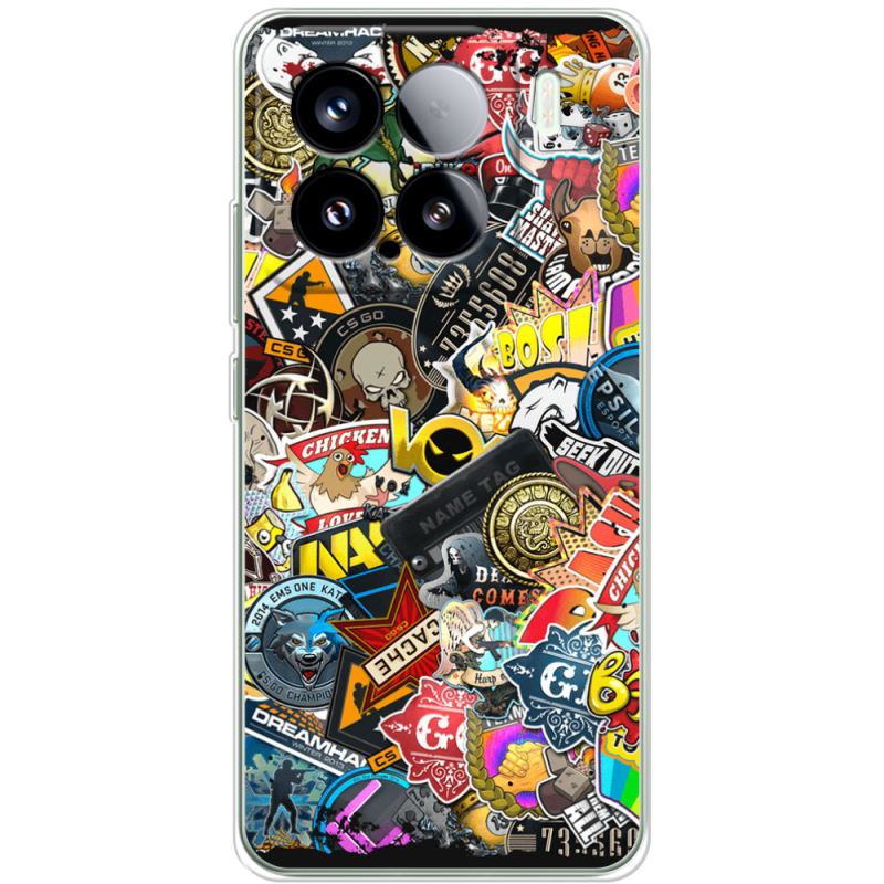 Чохол BoxFace Xiaomi 15 CS:Go Stickerbombing