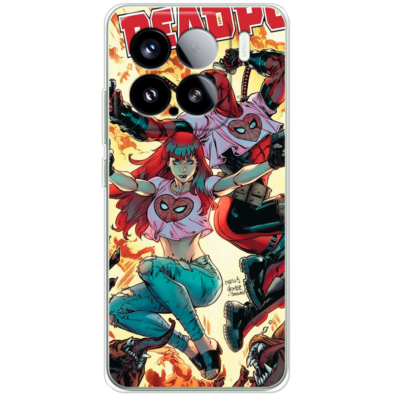 Чохол BoxFace Xiaomi 15 Deadpool and Mary Jane