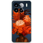 Чохол BoxFace Xiaomi 15 Exquisite Orange Flowers