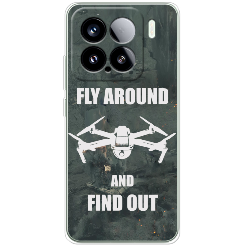 Чохол BoxFace Xiaomi 15 Дрон Fly Around