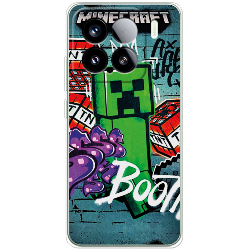 Чохол BoxFace Xiaomi 15 Minecraft Graffiti