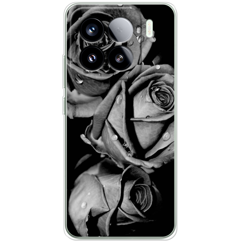Чохол BoxFace Xiaomi 15 Black and White Roses