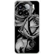 Чохол BoxFace Xiaomi 15 Black and White Roses