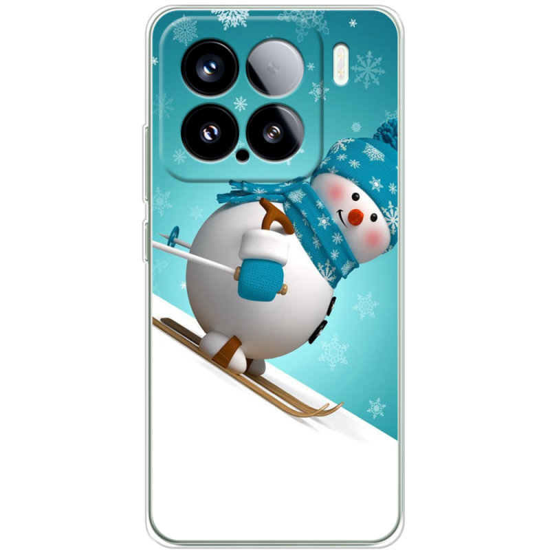 Чохол BoxFace Xiaomi 15 Skier Snowman