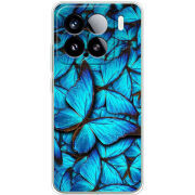 Чохол BoxFace Xiaomi 15 лазурные бабочки