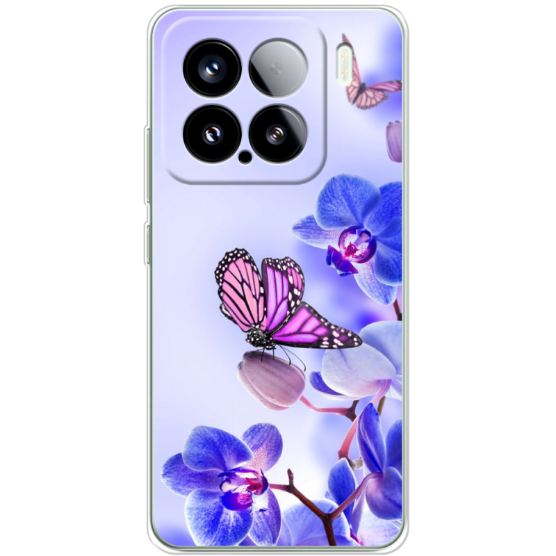 Чохол BoxFace Xiaomi 15 Orchids and Butterflies