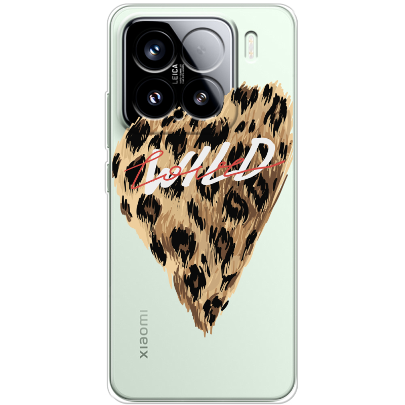 Прозорий чохол BoxFace Xiaomi 15 Wild Love