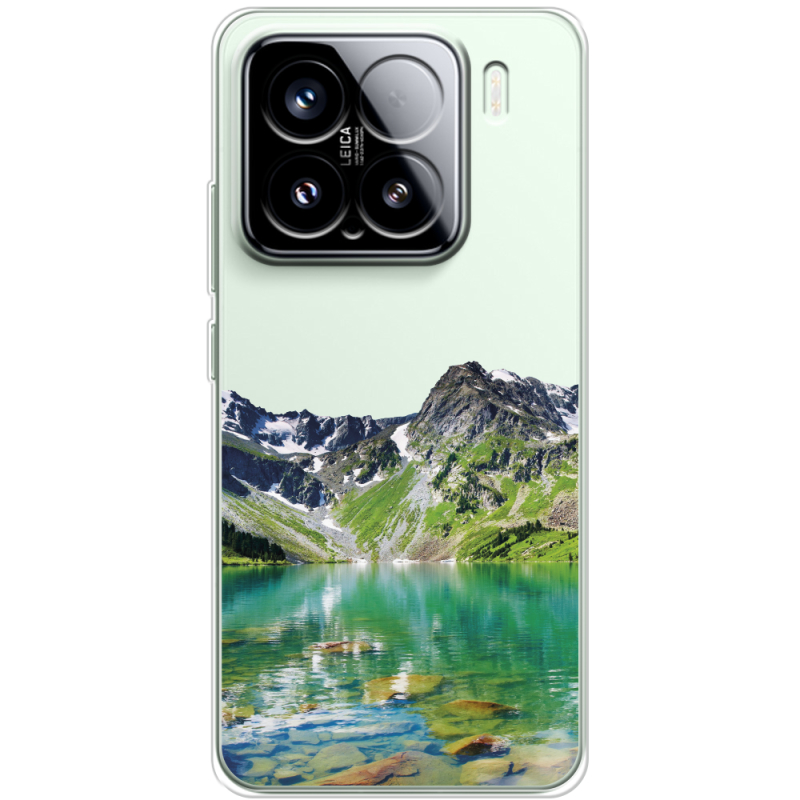 Прозорий чохол BoxFace Xiaomi 15 Green Mountain