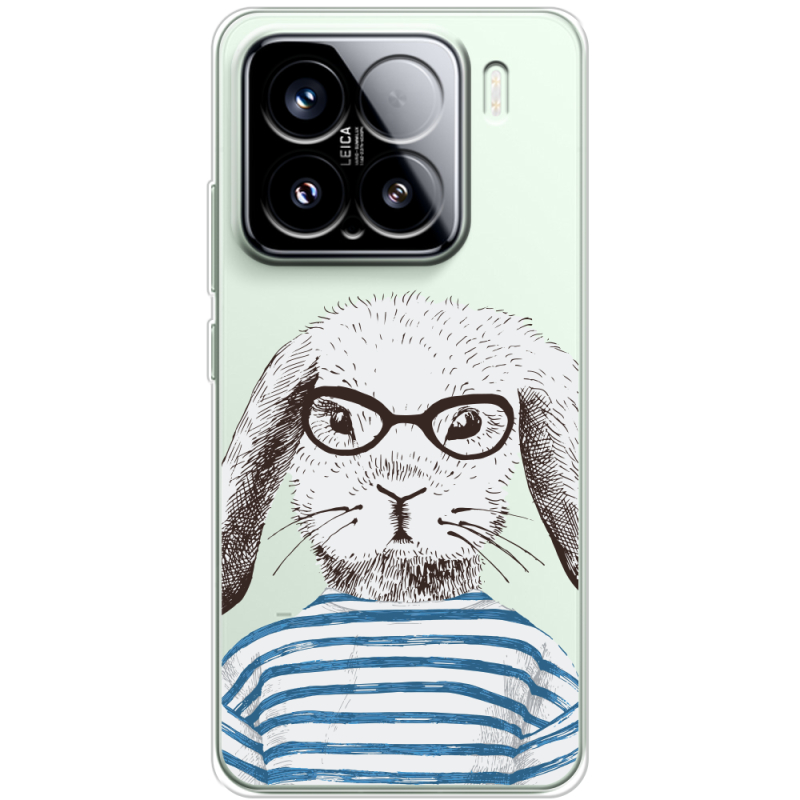 Прозорий чохол BoxFace Xiaomi 15 MR. Rabbit