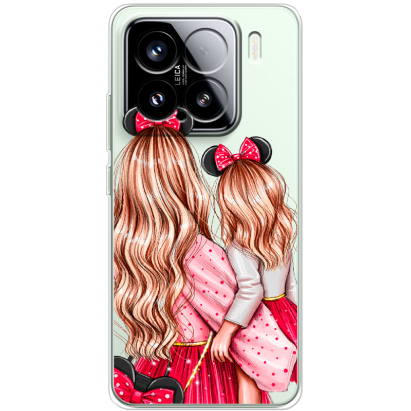 Прозорий чохол BoxFace Xiaomi 15 Mouse Girls