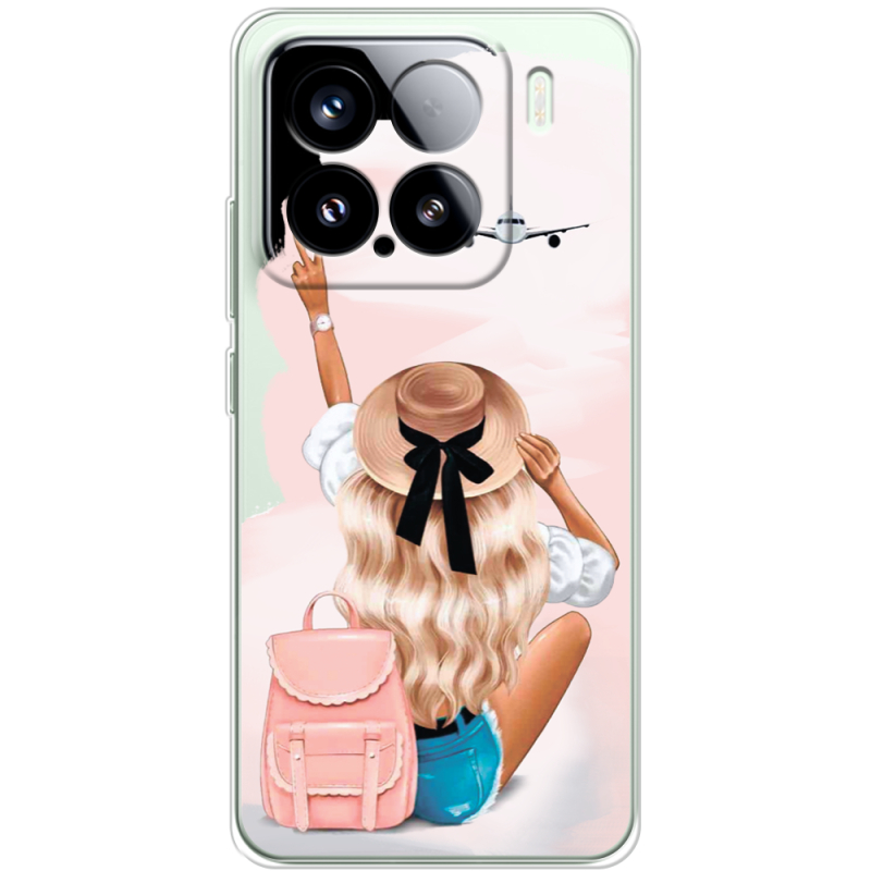 Прозорий чохол BoxFace Xiaomi 15 Travel Girl