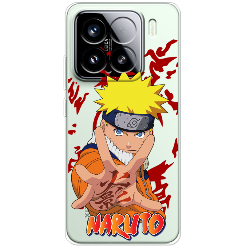 Прозорий чохол BoxFace Xiaomi 15 Naruto