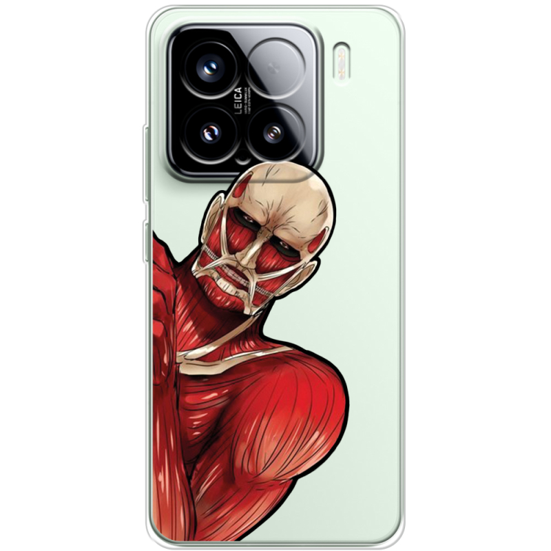 Прозорий чохол BoxFace Xiaomi 15 Титан