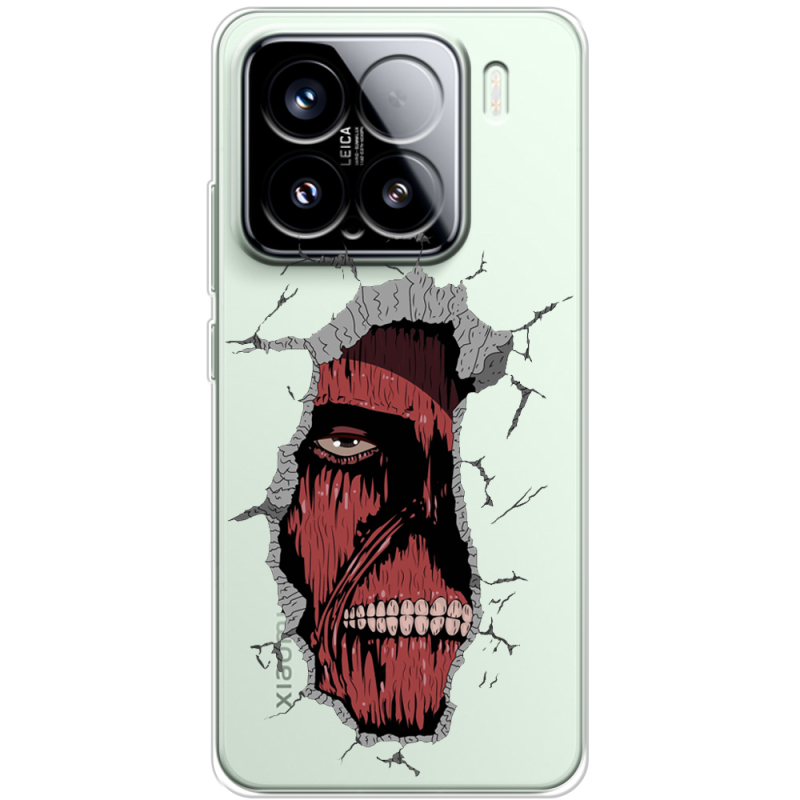 Прозорий чохол BoxFace Xiaomi 15 Нападение Титана