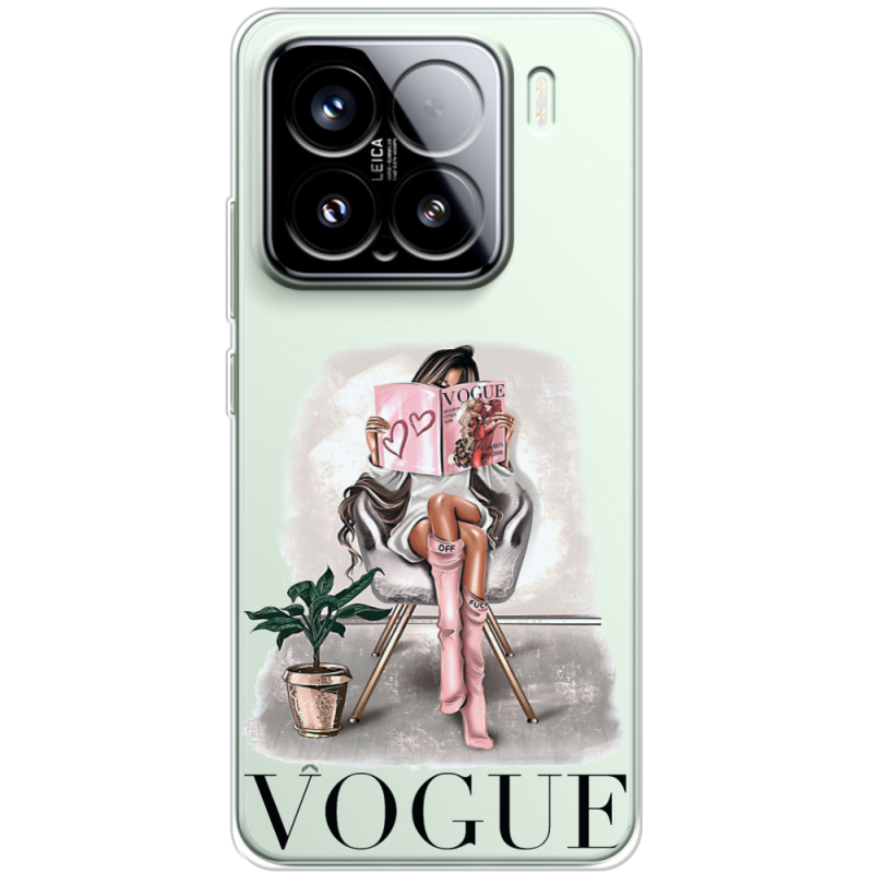 Прозорий чохол BoxFace Xiaomi 15 VOGUE