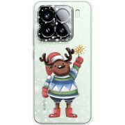 Прозорий чохол BoxFace Xiaomi 15 Christmas Deer with Snow