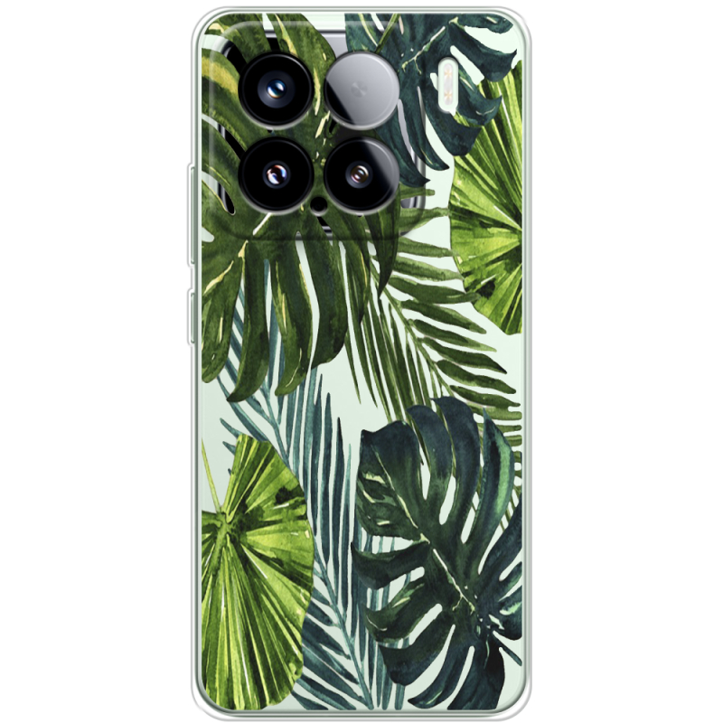 Прозорий чохол BoxFace Xiaomi 15 Palm Tree