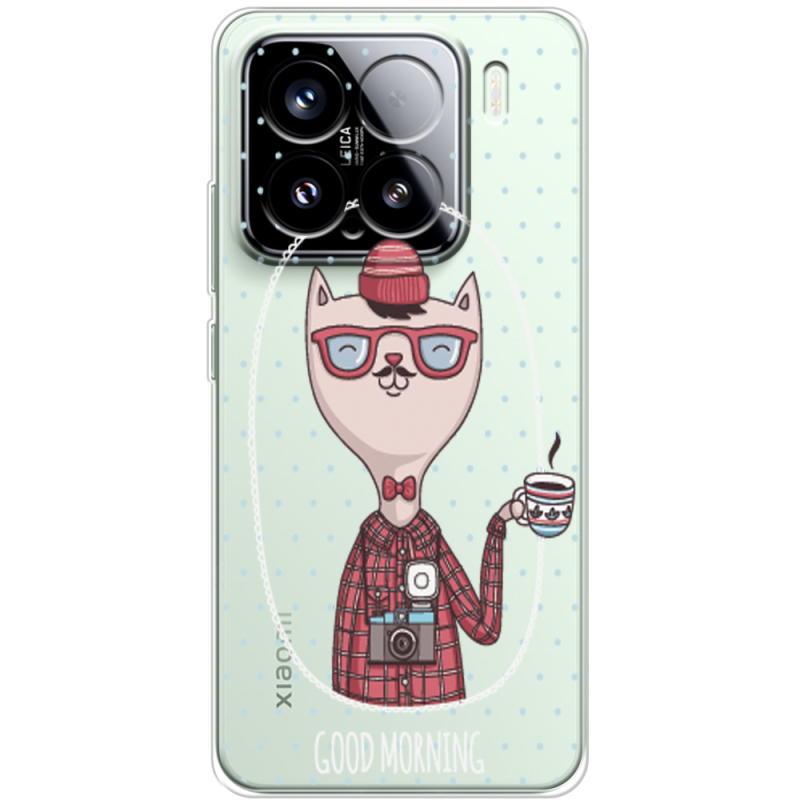 Прозорий чохол BoxFace Xiaomi 15 Good Morning