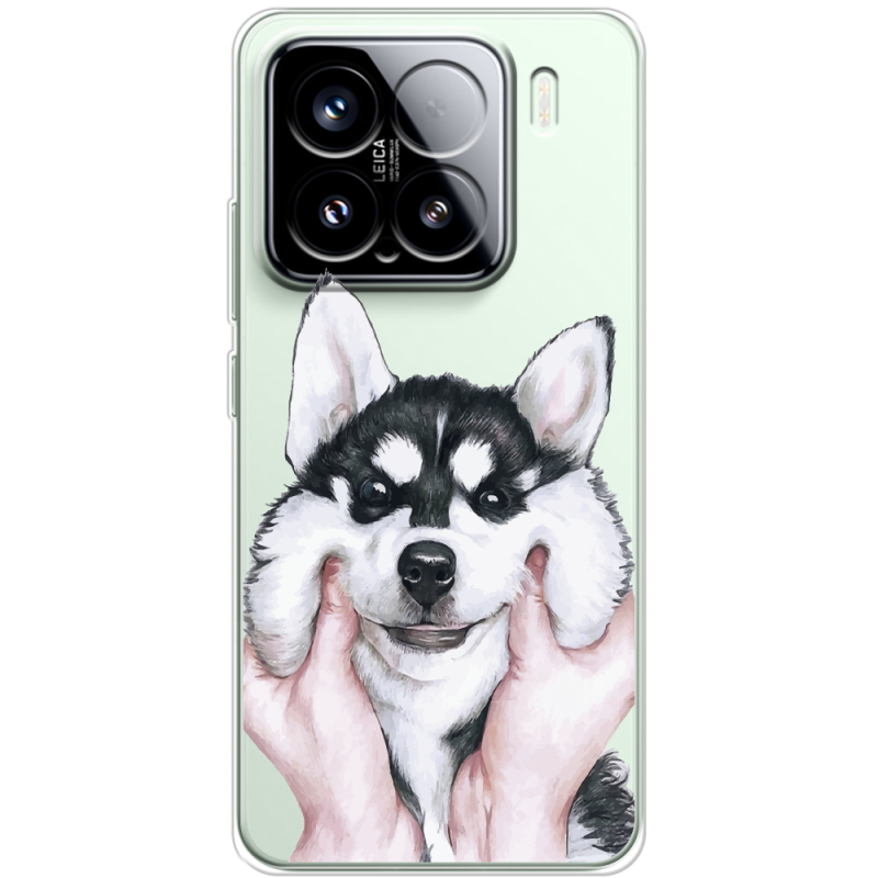 Прозорий чохол BoxFace Xiaomi 15 Husky