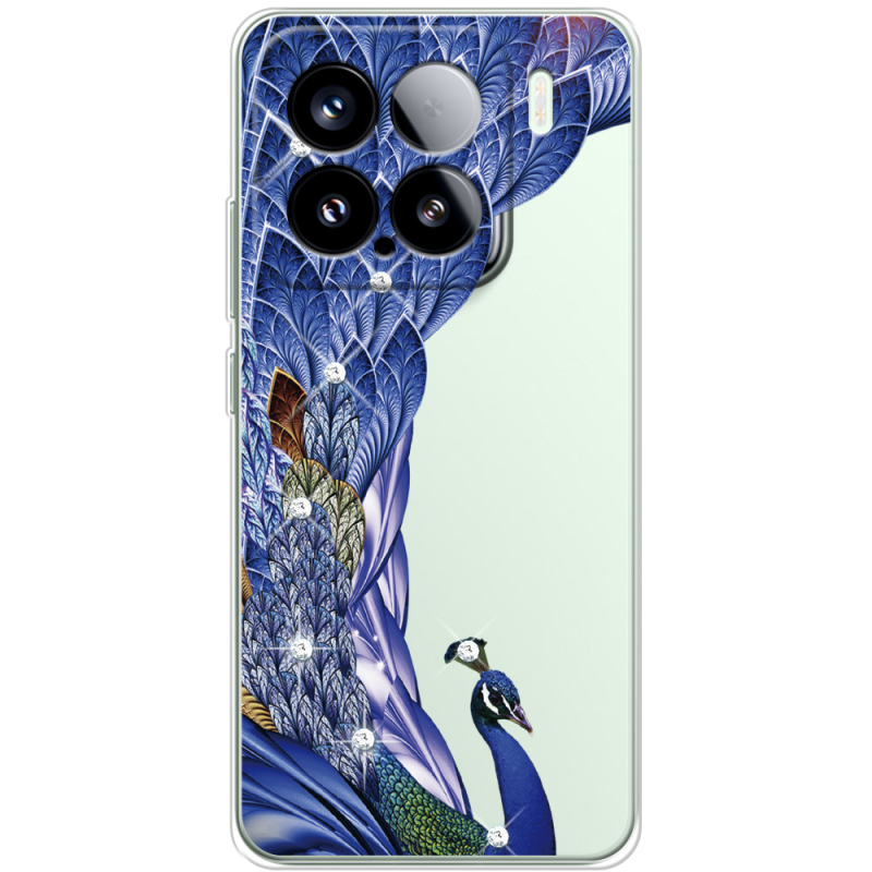 Чохол зі стразами Xiaomi 15 Peafowl