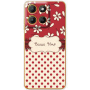 Чохол BoxFace Motorola G15 Power Именной Polka Dots