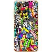 Чохол BoxFace Motorola G15 Power Multicolored Inscriptions