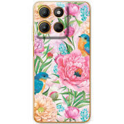 Чохол BoxFace Motorola G15 Power Birds in Flowers