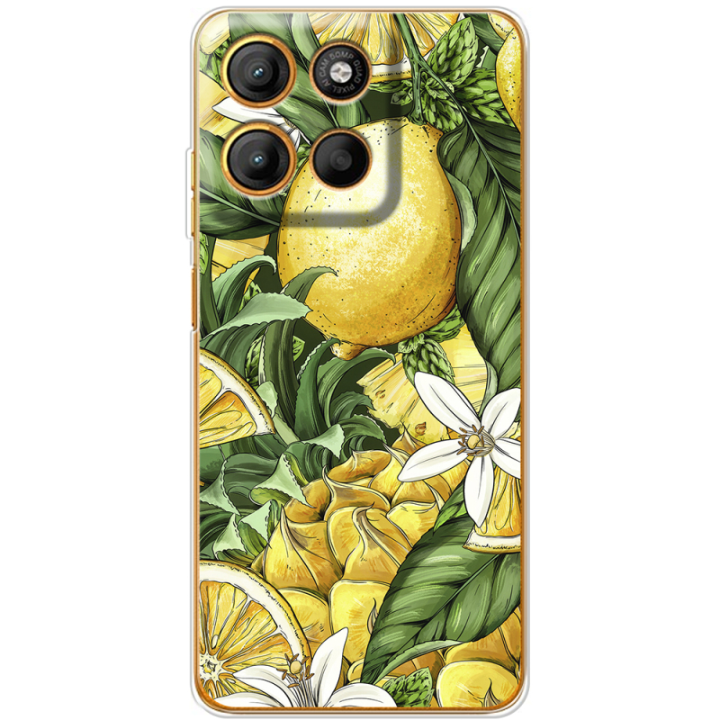 Чохол BoxFace Motorola G15 Power Lemon Pattern