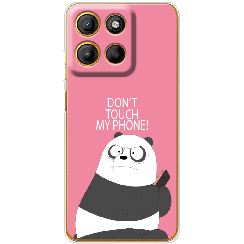 Чохол BoxFace Motorola G15 Power Dont Touch My Phone Panda