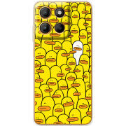 Чохол BoxFace Motorola G15 Power Yellow Ducklings