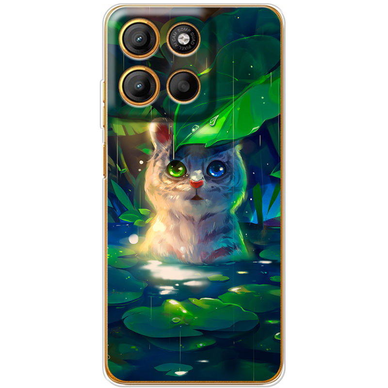 Чохол BoxFace Motorola G15 Power White Tiger Cub