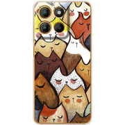 Чохол BoxFace Motorola G15 Power Sleepy Cats