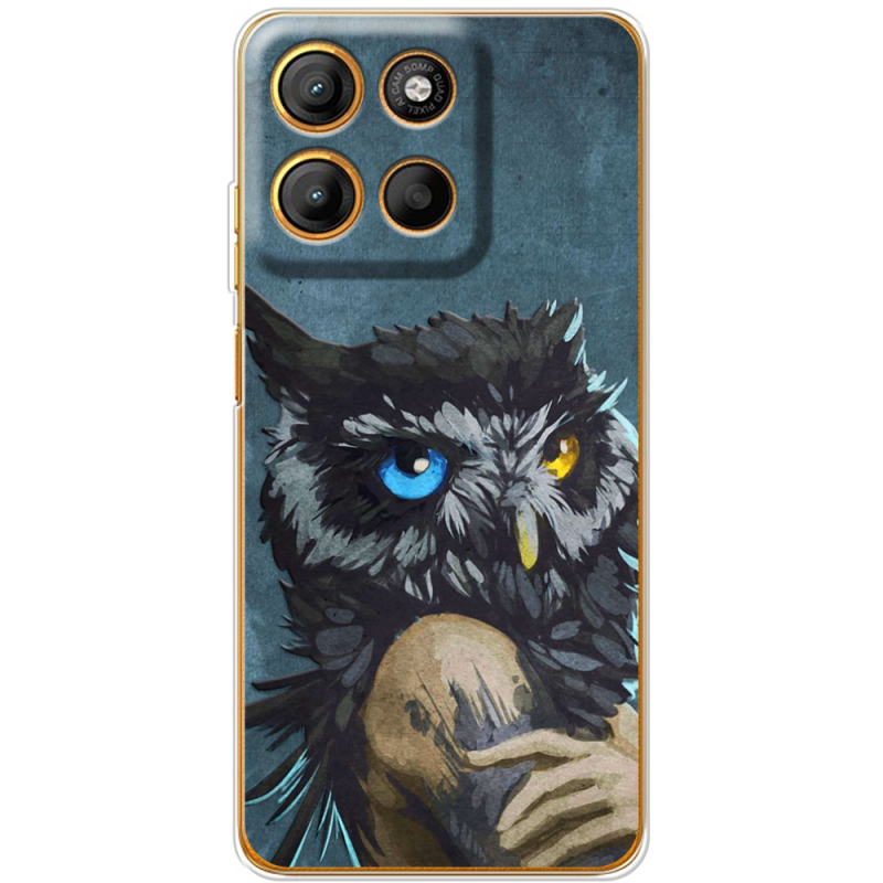 Чохол BoxFace Motorola G15 Power Owl Woman