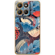 Чохол BoxFace Motorola G15 Power Blue Herb