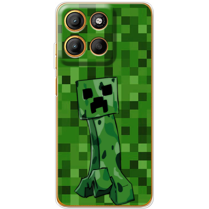 Чохол BoxFace Motorola G15 Power Minecraft Creeper