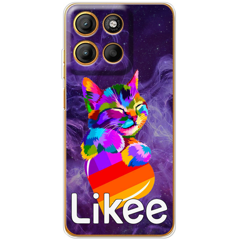 Чохол BoxFace Motorola G15 Power Likee Cat