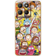 Чохол BoxFace Motorola G15 Power Rick and Morty