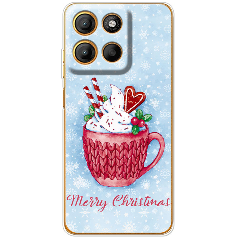 Чохол BoxFace Motorola G15 Power Spicy Christmas Cocoa