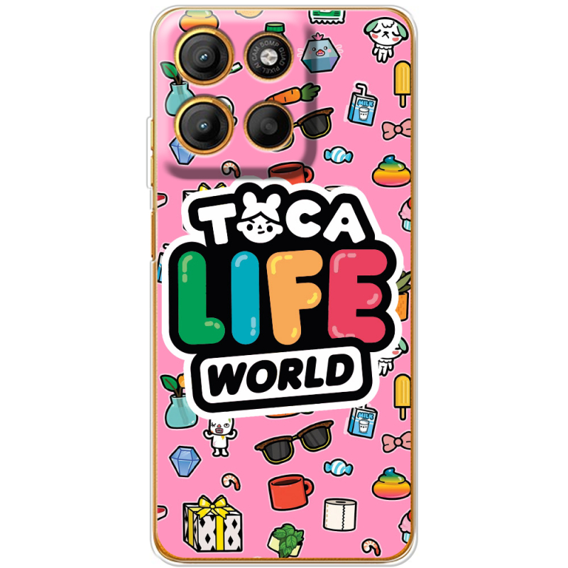 Чохол BoxFace Motorola G15 Power Toca Boca Life World