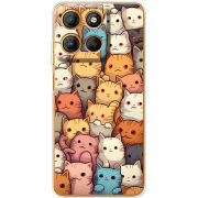 Чохол BoxFace Motorola G15 Power Котики муркотики
