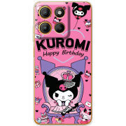 Чохол BoxFace Motorola G15 Power День народження Kuromi