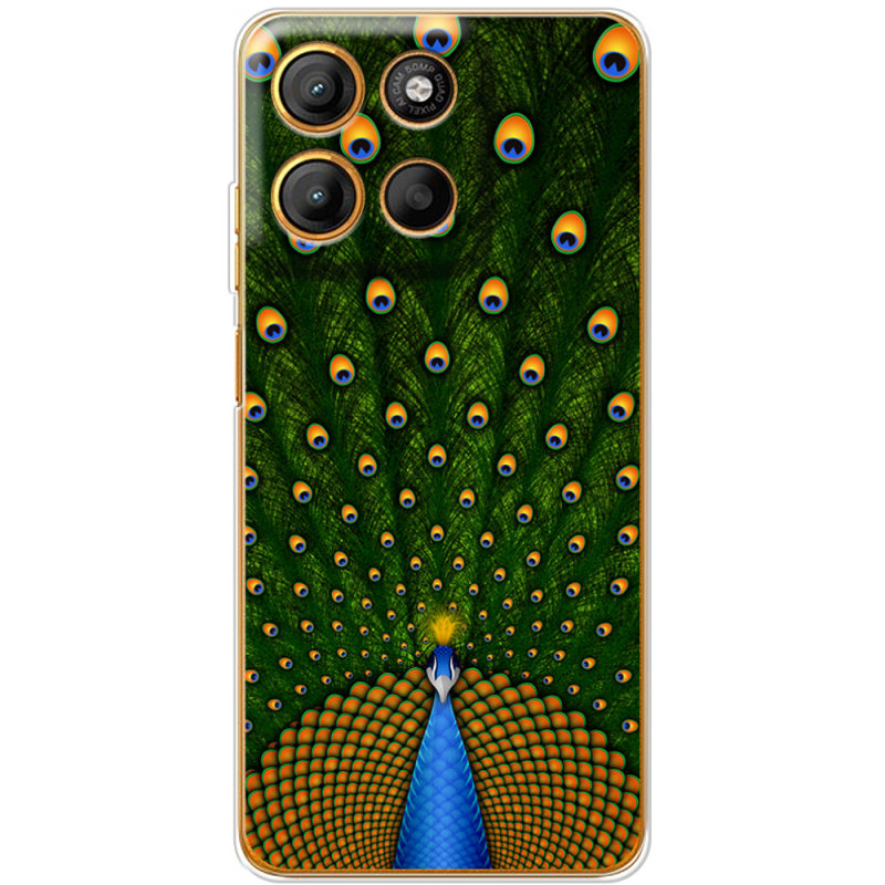 Чохол BoxFace Motorola G15 Power Peacocks Tail