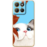 Чохол BoxFace Motorola G15 Power Wondering Cat