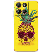 Чохол BoxFace Motorola G15 Power Pineapple Skull