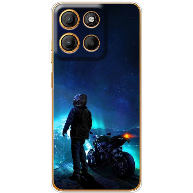 Чохол BoxFace Motorola G15 Power Motorcyclist
