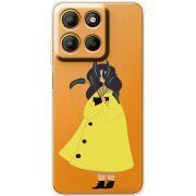 Прозорий чохол BoxFace Motorola G15 Power Just a Girl
