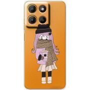 Прозорий чохол BoxFace Motorola G15 Power Winter Morning Girl